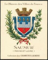 Blason de Saumur/Arms (crest) of Saumur