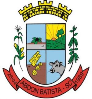 Brasão de Abdon Batista (Santa Catarina)/Arms (crest) of Abdon Batista (Santa Catarina)