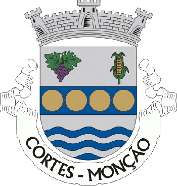 Brasão de Cortes (Monção)/Arms (crest) of Cortes (Monção)