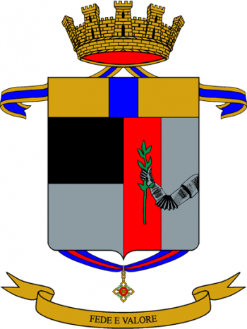 Coat of arms (crest) of the 48th Infantry Regiment Ferrara, Italian Army