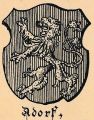 Wappen von Adorf (Vogtland)/ Arms of Adorf (Vogtland)