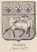 Blason de Rouen/Arms (crest) of Rouen