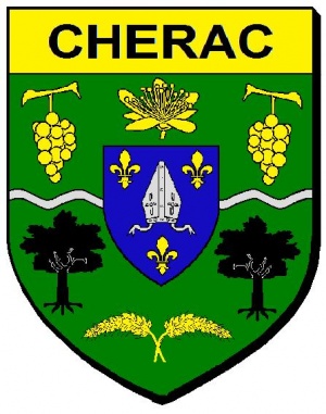Blason de Chérac/Arms (crest) of Chérac