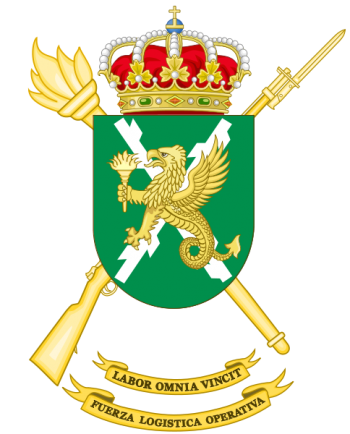 Coat of arms (crest) of the Operational Logistics Force, Spanish Army