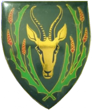 Coat of arms (crest) of the 5th South African Infantry Battalion, South African Army