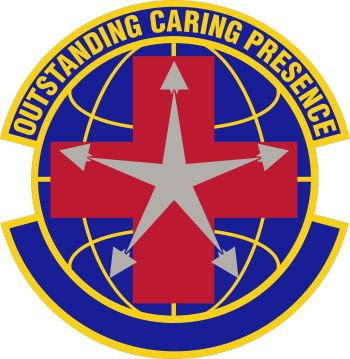 Coat of arms (crest) of the 78th Healthcare Operations Squadron, US Air Force
