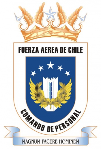Coat of arms (crest) of the Personnel Command of the Air Force of Chile