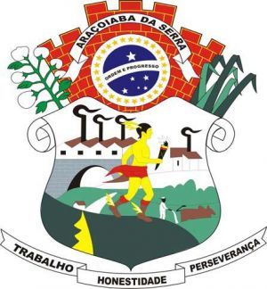 Brasão de Araçoiaba da Serra/Arms (crest) of Araçoiaba da Serra