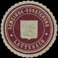 Wappen von Lauterach/Arms (crest) of Lauterach