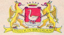 Wapen van Broek in Waterland/Arms (crest) of Broek in Waterland