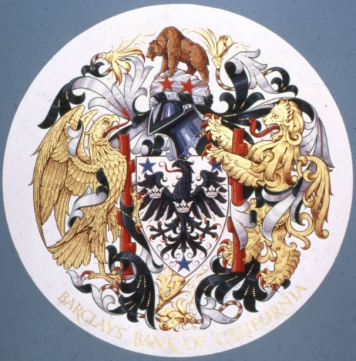 Arms of Barclays Bank of California