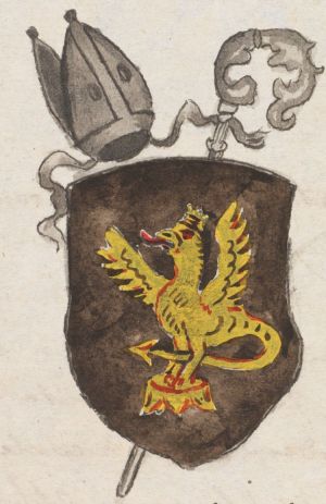 Arms (crest) of Bernardin Buchinger