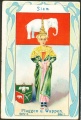 Arms, Flags and Folk Costume trade card Natrogat Siam