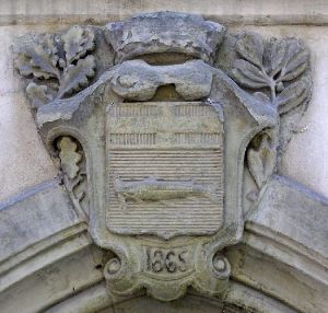 Arms of Évian-les-Bains