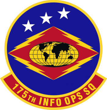 Coat of arms (crest) of the 175th Information Operations Squadron, Maryland Air National Guard