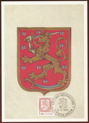 Arms of Finland (stamps)