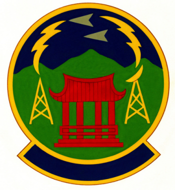 Coat of arms (crest) of the 2078th Information Systems Squadron, US Air Force