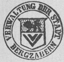 Wappen von Bad Bergzabern/Arms (crest) of Bad Bergzabern