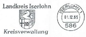 Wappen von Iserlohn (kreis)/Coat of arms (crest) of Iserlohn (kreis)