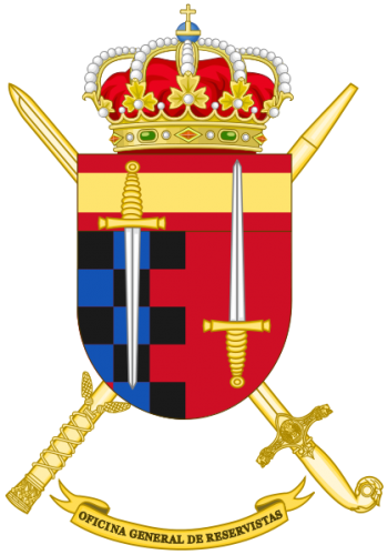 Coat of arms (crest) of the General Office of Reserves, Spain