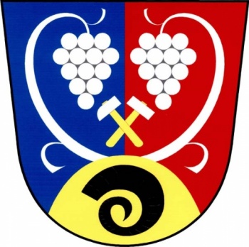 Coat of arms (crest) of Vinařice (Kladno)
