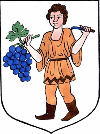 Arms (crest) of Hluk (Uherské Hradiště)