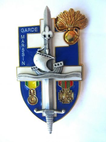 Blason de Promotion 378 Guard Marssin, Gendarmerie School of Chaumont, France/Arms (crest) of Promotion 378 Guard Marssin, Gendarmerie School of Chaumont, France