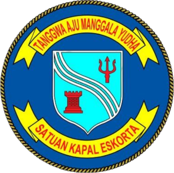 Coat of arms (crest) of the Fleet Escort Unit, Indonesian Navy