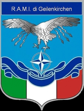 Coat of arms (crest) of the Italian Military Aviation Representative Geilenkirchen, Italian Air Force