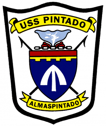 Coat of arms (crest) of the Submarine USS Pintado (SSN-672)