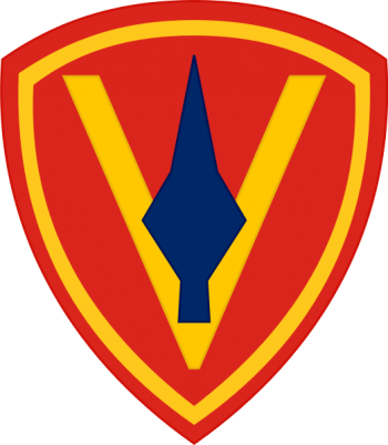 Coat of arms (crest) of the 5th Marine Division, USMC