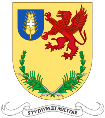 Coat of arms (crest) of the Military Veterinary Center, Spain