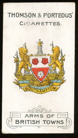 Coat of arms (crest) of Southampton (England)