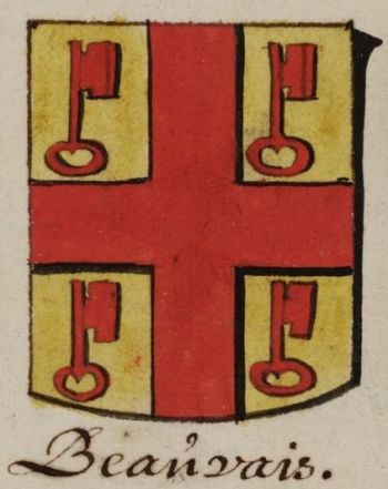 Arms of Diocese of Beauvais-Noyon-Senlis