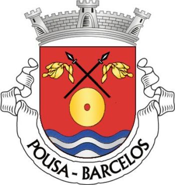Brasão de Pousa/Arms (crest) of Pousa