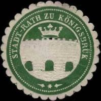 Wappen von Königsbrück/Arms (crest) of Königsbrück