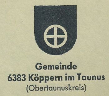 Wappen von Köppern/Coat of arms (crest) of Köppern