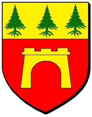 Blason de L'Huisserie/Arms (crest) of L'Huisserie