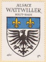 Blason de Wattwiller/Arms (crest) of Wattwiller