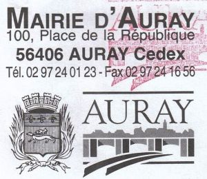 Blason de Auray