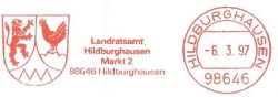 Wappen von Landkreis Hildburghausen/Arms (crest) of the Hildburghausen district