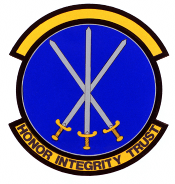 Coat of arms (crest) of the 39th Contracting Squadron, US Air Force