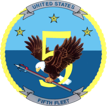 Coat of arms (crest) of the 5th Fleet, US Navy