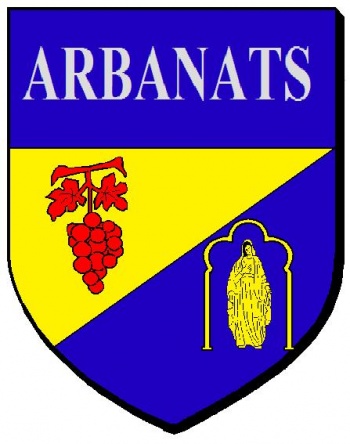 Blason de Arbanats/Arms (crest) of Arbanats