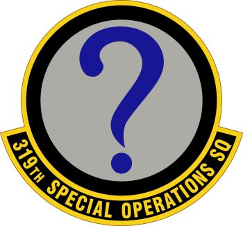 Coat of arms (crest) of the 319th Special Operations Squadron, US Air Force