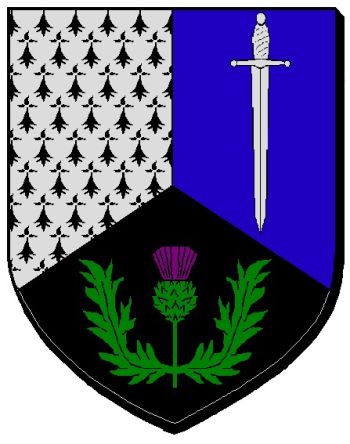 Blason de Aucaleuc/Arms (crest) of Aucaleuc