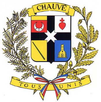 Blason de Chauvé/Arms (crest) of Chauvé
