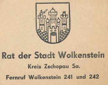 Wappen von Wolkenstein/Coat of arms (crest) of Wolkenstein