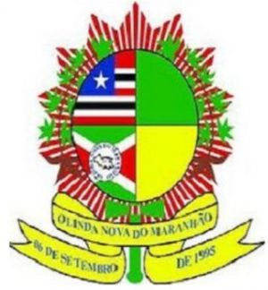 Brasão de Olinda Nova do Maranhão/Arms (crest) of Olinda Nova do Maranhão