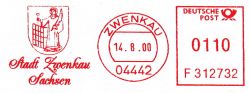 Wappen von Zwenkau/Arms (crest) of Zwenkau